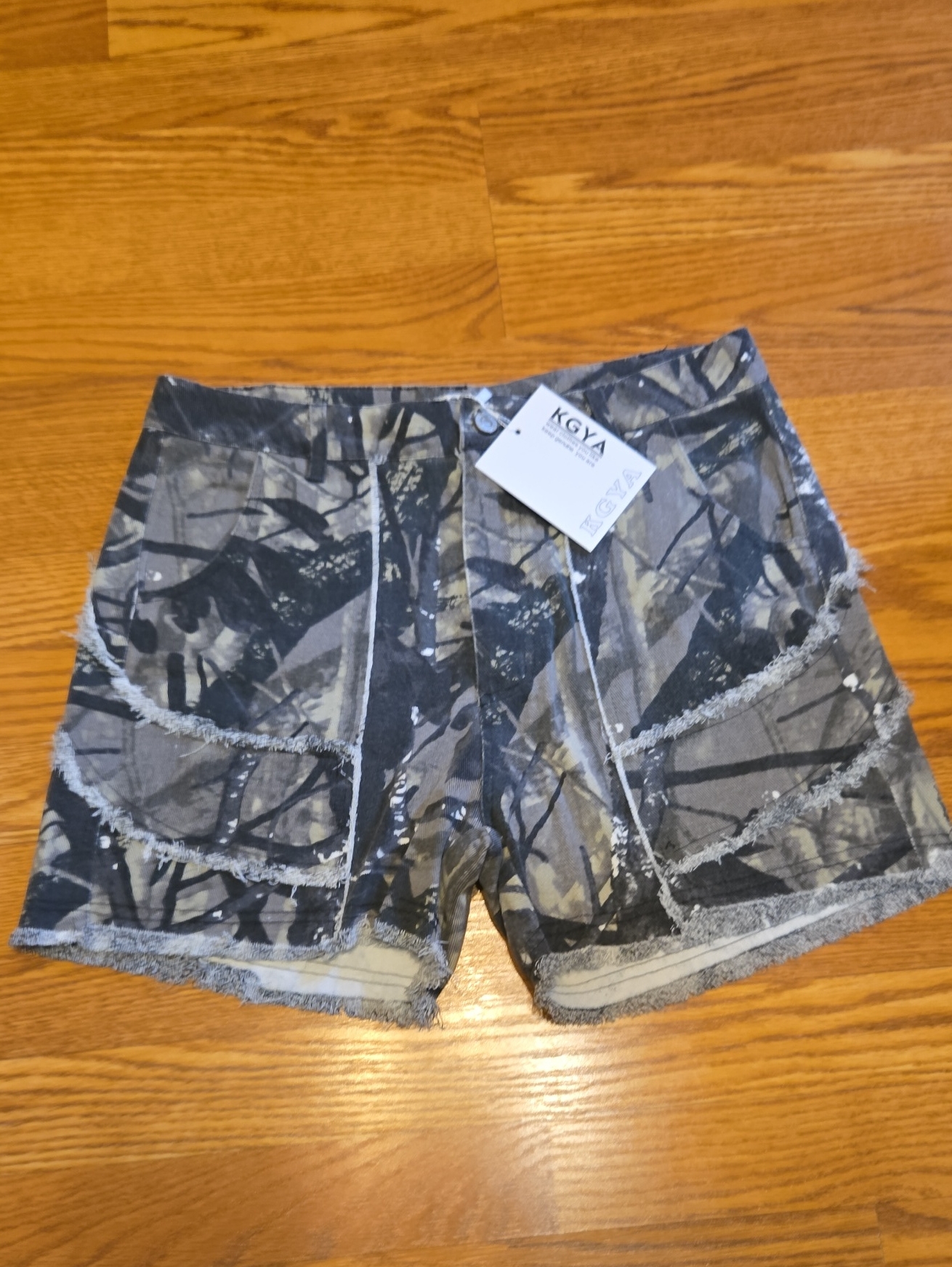 Nwt Camouflage Print Shorts
